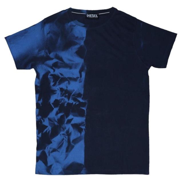 Diesel Men's T-shirt - Blue/Navy - S on Productcaster.