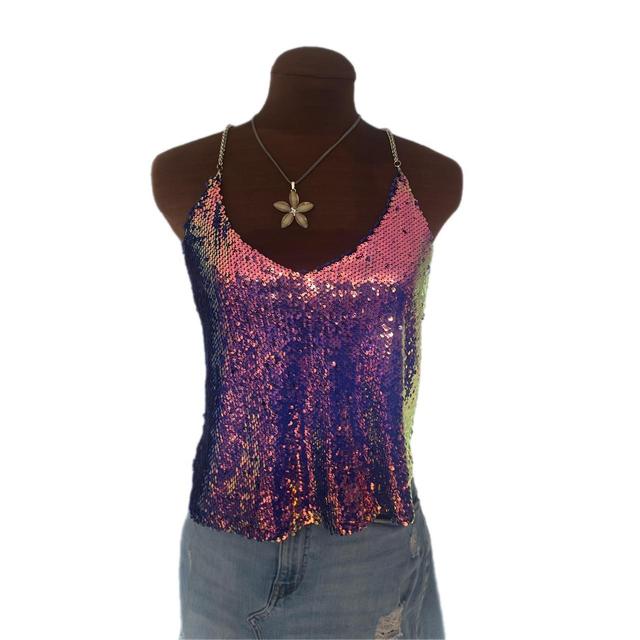 New Look Women's Crop top - Multi/Purple - 8 on Productcaster.