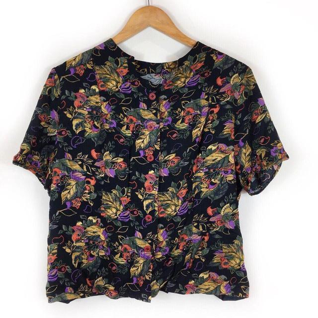 Vintage Women's Blouse - Multi - One size on Productcaster.