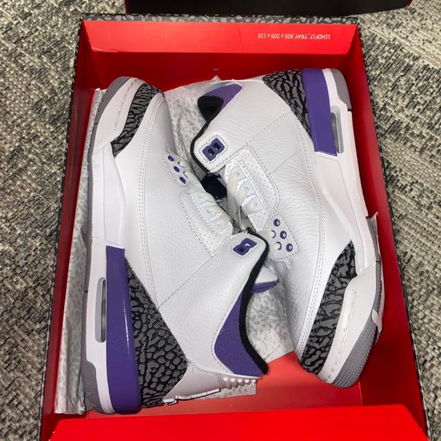 Jordan Men's Trainers - White/Purple - UK 6 on Productcaster.