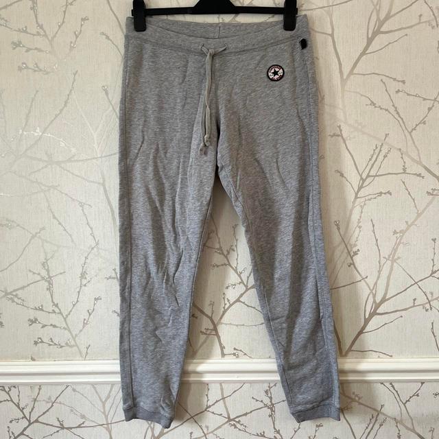 Converse Men's Sweatpants - Grey - S on Productcaster.