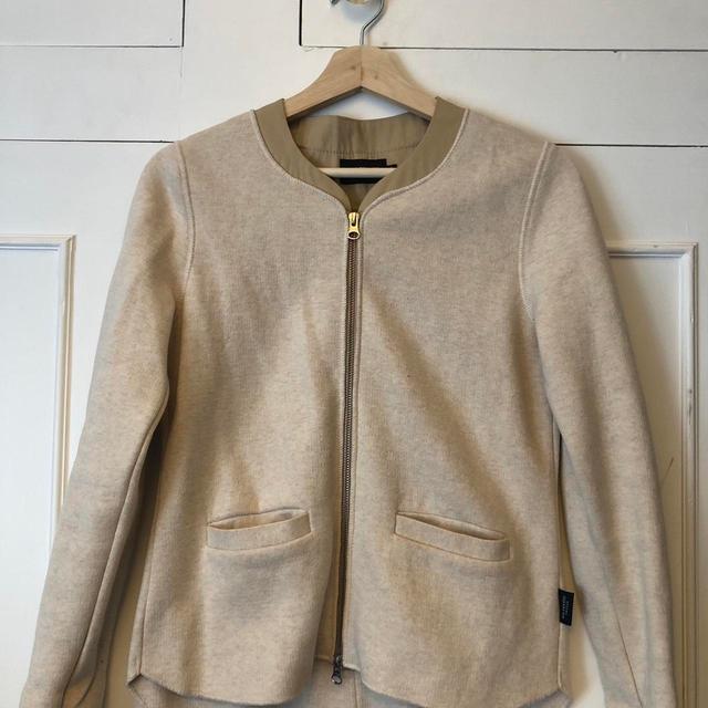 Holebrook Women's Bomber Jacket - Cream/Tan - S on Productcaster.