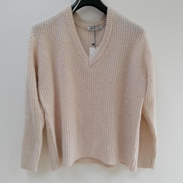 Zara Women's Jumper - Cream - One size on Productcaster.