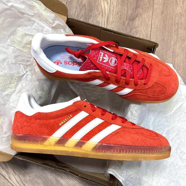 Adidas Women's Trainers - Red/Multi - UK 4.5 on Productcaster.