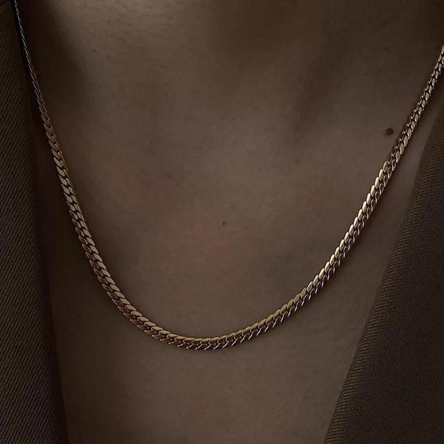 Women's Necklace - Gold on Productcaster.