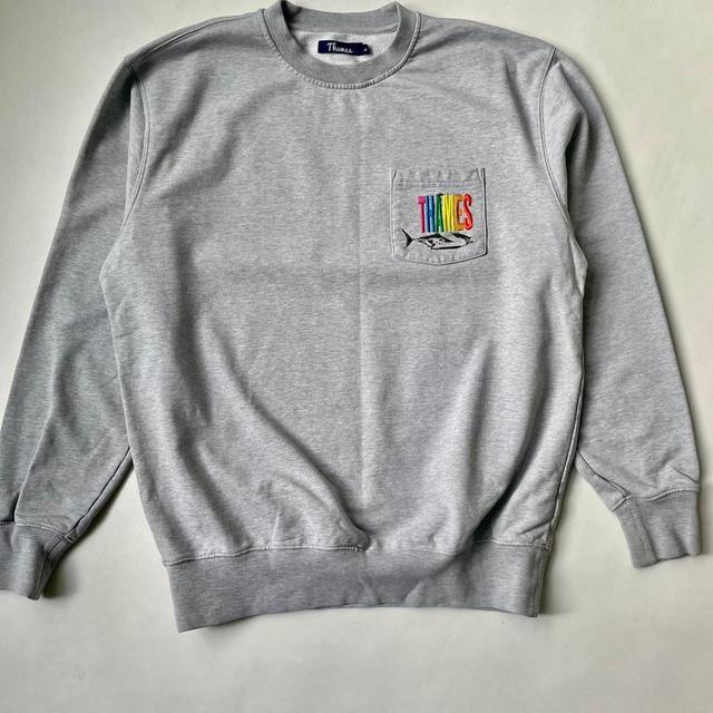 Designer Men's Sweatshirt - Grey - L on Productcaster.