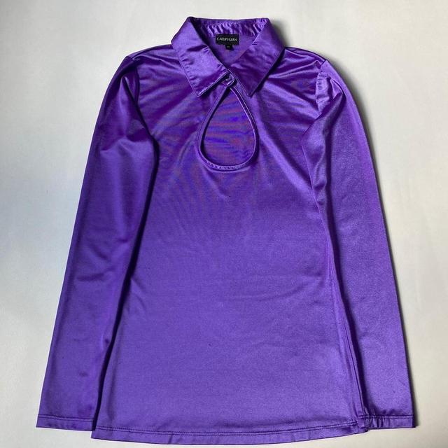 Opening Ceremony Women's Shirt - Purple - 8 on Productcaster.