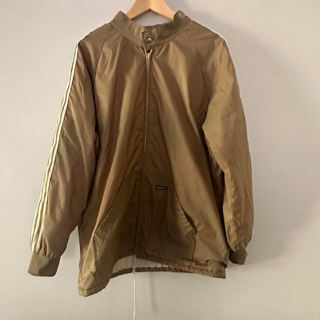 Adidas Men's Overcoat - Tan - L on Productcaster.