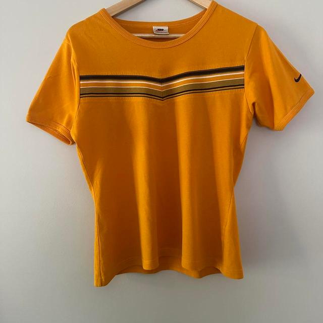 Nike Women's T-shirt - Orange - M on Productcaster.