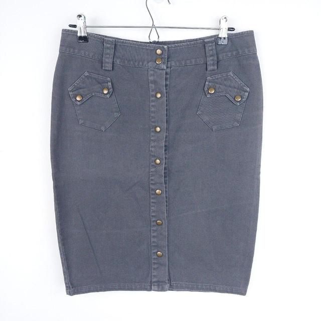 AllSaints Women's Mini Skirt - Grey - S on Productcaster.