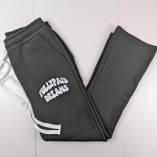 Designer Men's Sweatpants - White/Khaki - S on Productcaster.