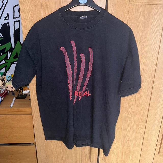 Vintage Men's T-shirt - Black - XL on Productcaster.