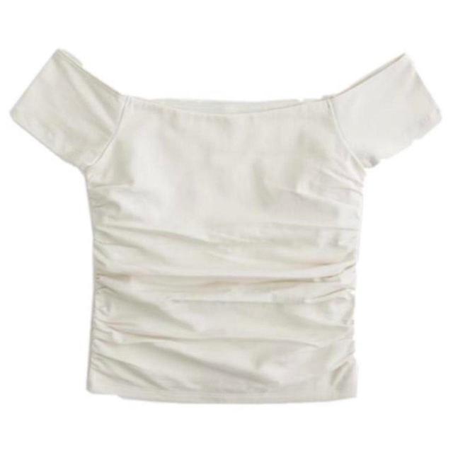 Hollister Co. Women's Top - Cream/White - S on Productcaster.