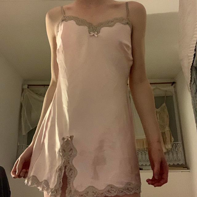 Victoria's Secret Women's Slip Dress - Pink - L on Productcaster.