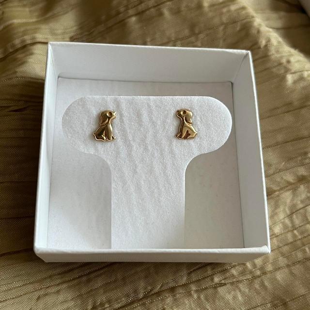 Women's Earrings - Gold on Productcaster.