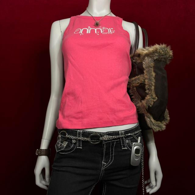 Animal Women's Vest - Pink - One size on Productcaster.