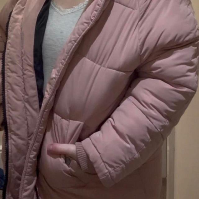 River Island Women's Puffer Jacket - Pink - UK 12 on Productcaster.