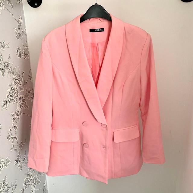 Quiz Women's Coats and jackets - Pink - UK 12 on Productcaster.