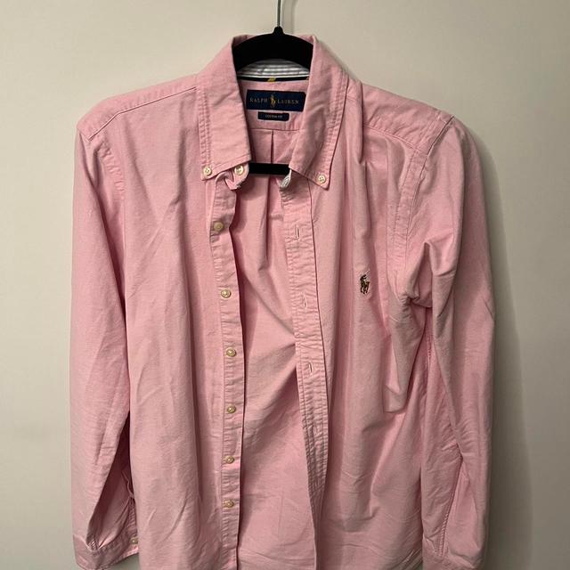 Polo Ralph Lauren Men's Polo shirt - Pink - S on Productcaster.