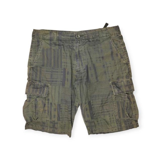 Stüssy Men's Shorts - Green - 36" on Productcaster.