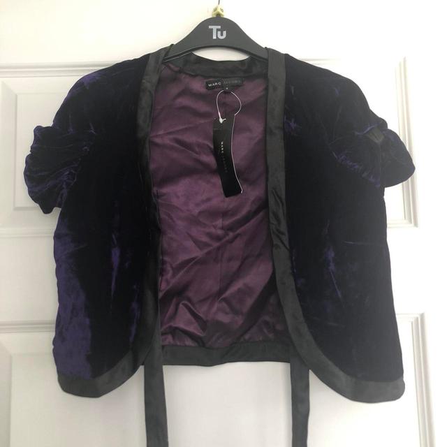 Marc Jacobs Women's Cardigan - Purple - 6 on Productcaster.