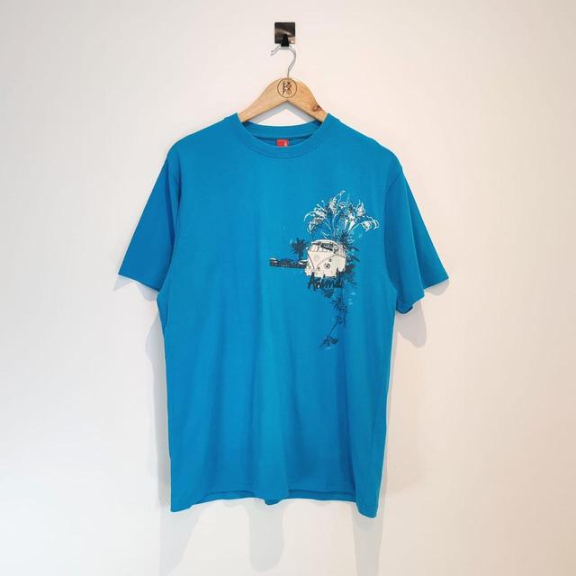 Animal Men's T-shirt - Blue/White - M on Productcaster.