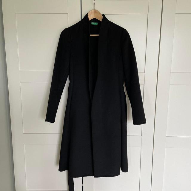 Benetton Women's Overcoat - Black - XS on Productcaster.