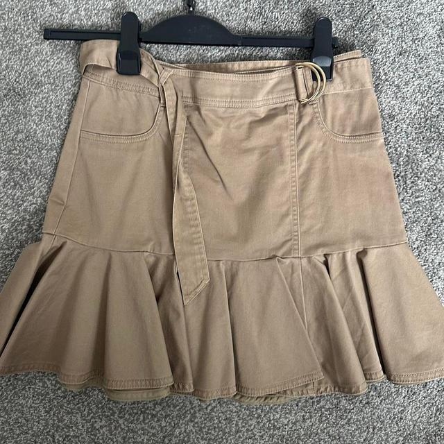 River Island Women's Skirt - Brown/Tan - UK 8 on Productcaster.