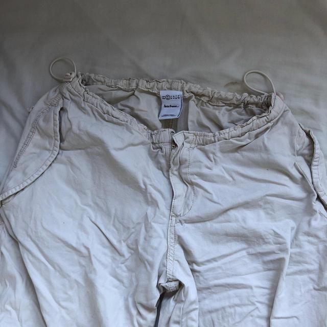 Urban Outfitters Women's Trousers - Cream/White - XS on Productcaster.