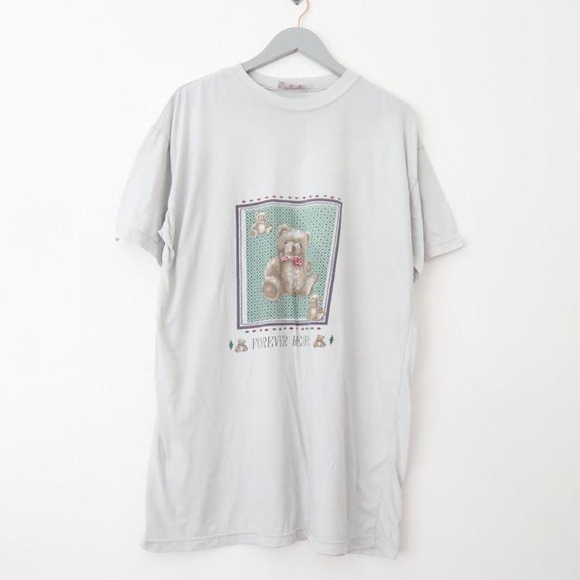 Vintage Women's T-shirt - Grey - One size on Productcaster.