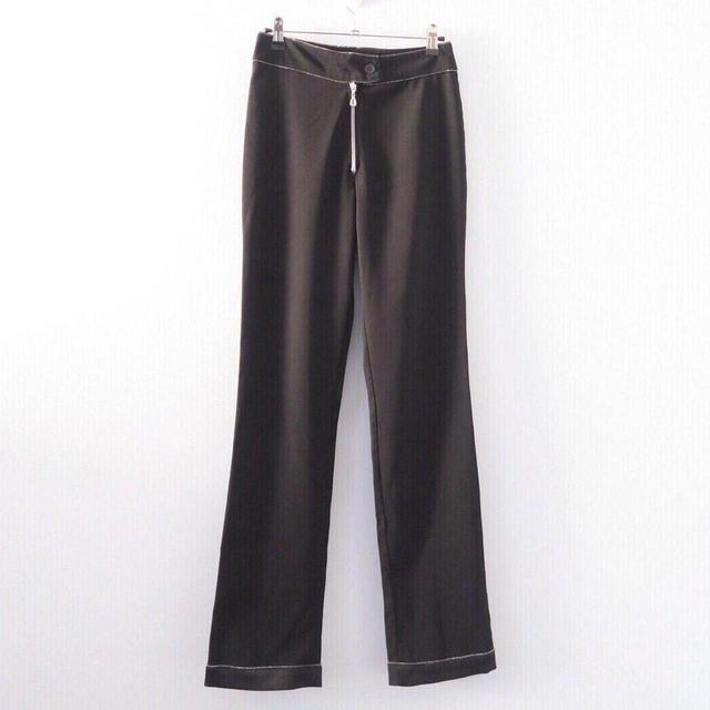 Vintage Women's Trousers - Black - S on Productcaster.