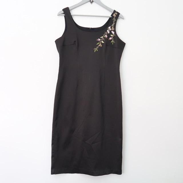 Vintage Women's Bodycon Dress - Black - M on Productcaster.