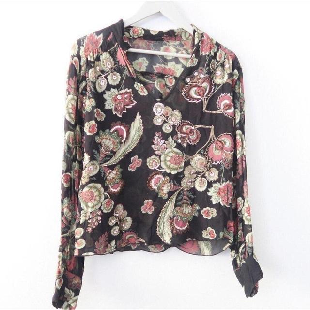 Vintage Women's Blouse - Black - M on Productcaster.