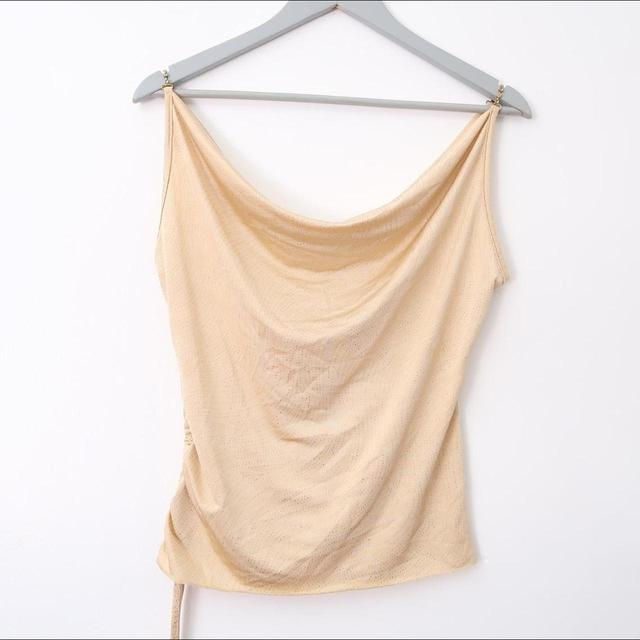 Vintage Women's Vest - Gold - 12 on Productcaster.