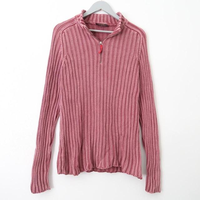 Vintage Women's Jumper - Pink - L on Productcaster.