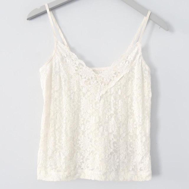 Vintage Women's Vest - Cream - S on Productcaster.