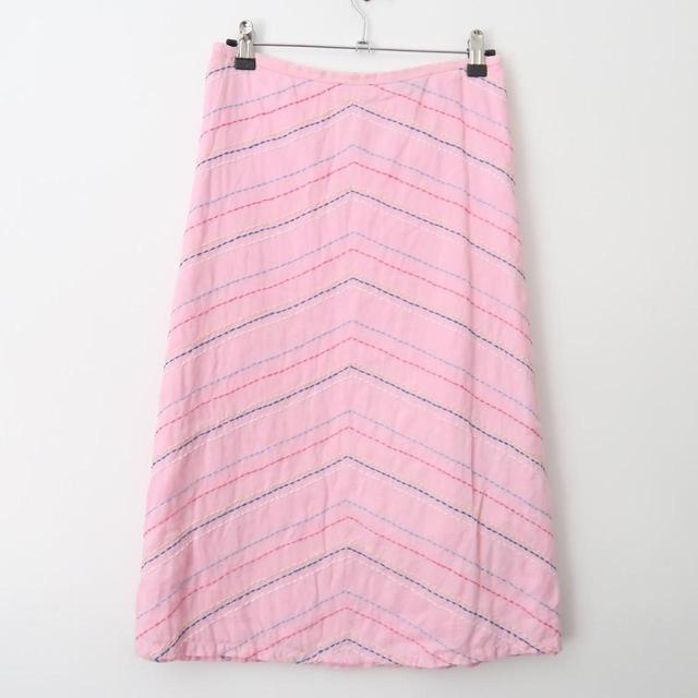 French Connection Women's Midi Skirt - Pink - UK 14 on Productcaster.