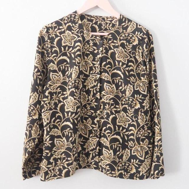 Vintage Women's Blouse - Black - M on Productcaster.