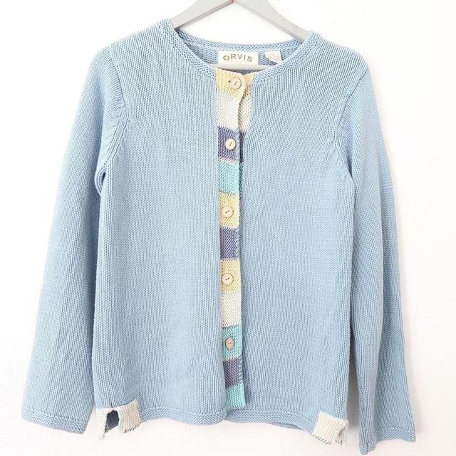 Vintage Women's Cardigan - Blue - S on Productcaster.