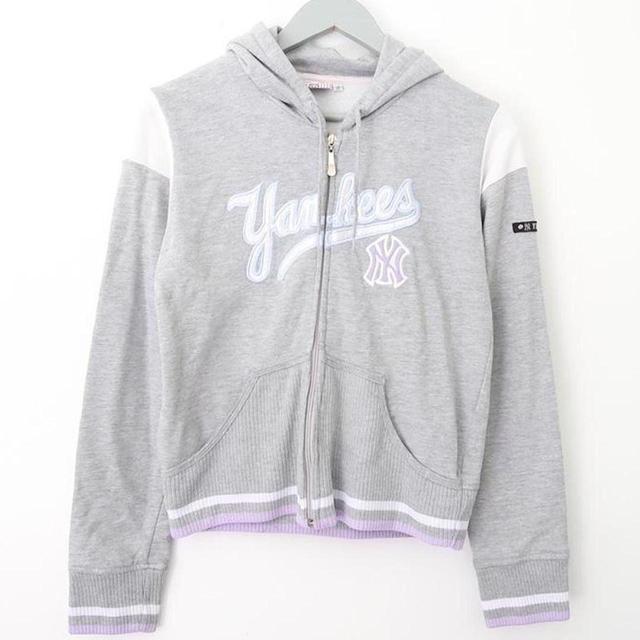 Vintage Women's Hoodie - Grey/Purple - 10 on Productcaster.