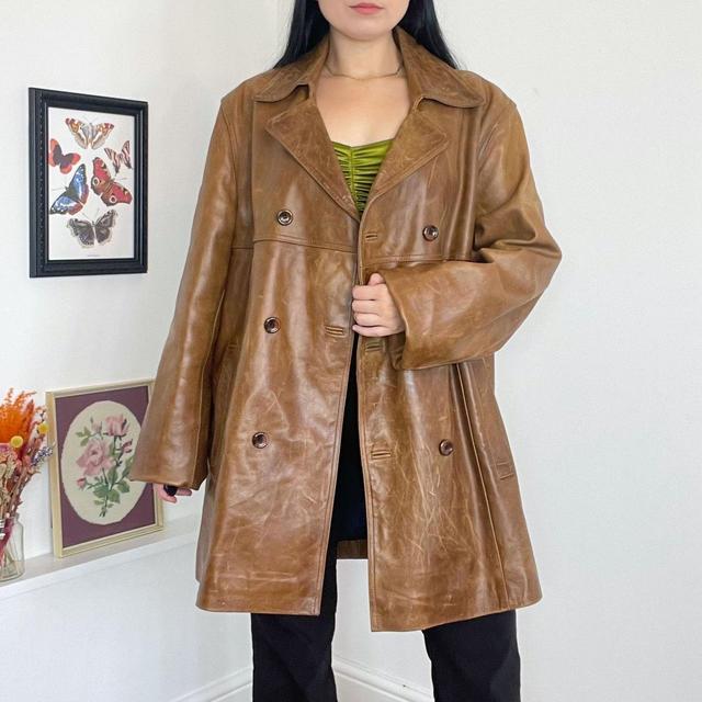 River Island Women's Casual Coat - Brown/Tan - UK 14 on Productcaster.