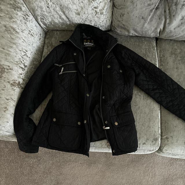 Barbour Women's Jacket - Black - UK 14 on Productcaster.