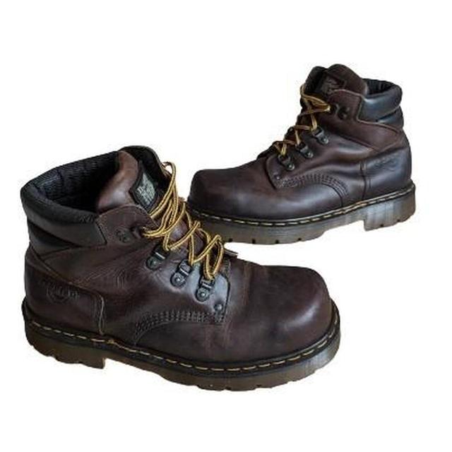 Dr. Martens Men's Boots - Brown - UK 9 on Productcaster.