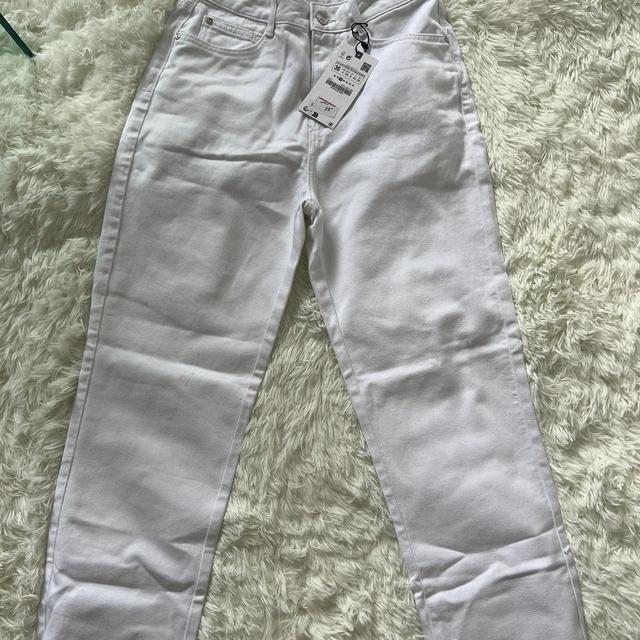 Zara Women's Jeans - White - 36" on Productcaster.