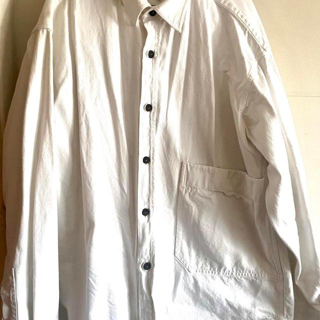 Studio Nicholson Men's Shirt - White - XL on Productcaster.