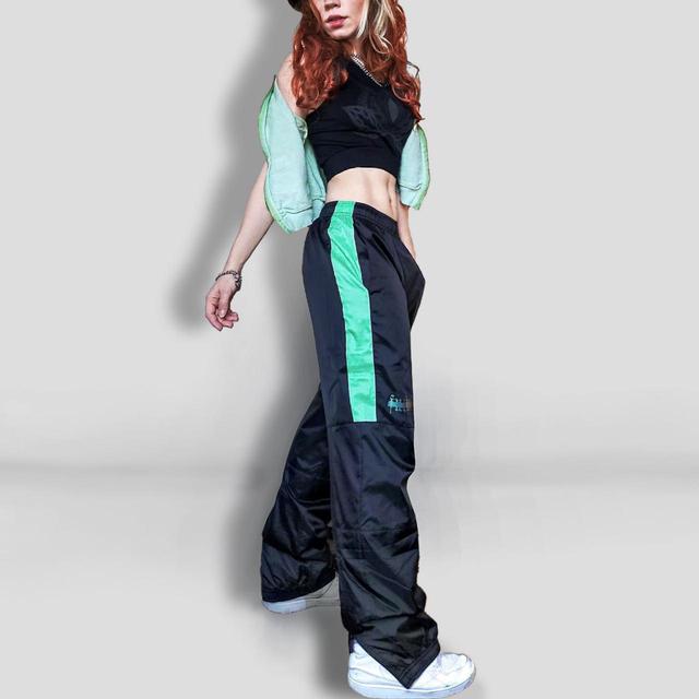 Puma Women's Sweatpants - Black/Green - UK 6 on Productcaster.