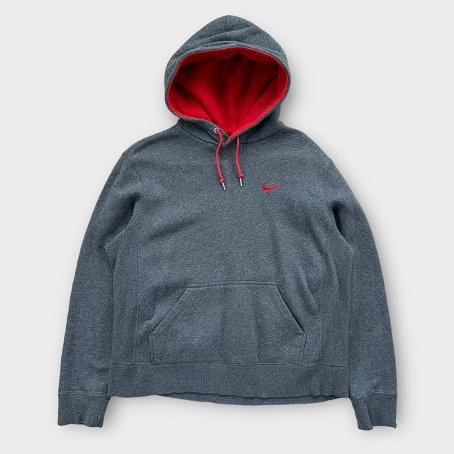 Nike Men's Hoodie - Grey - M on Productcaster.