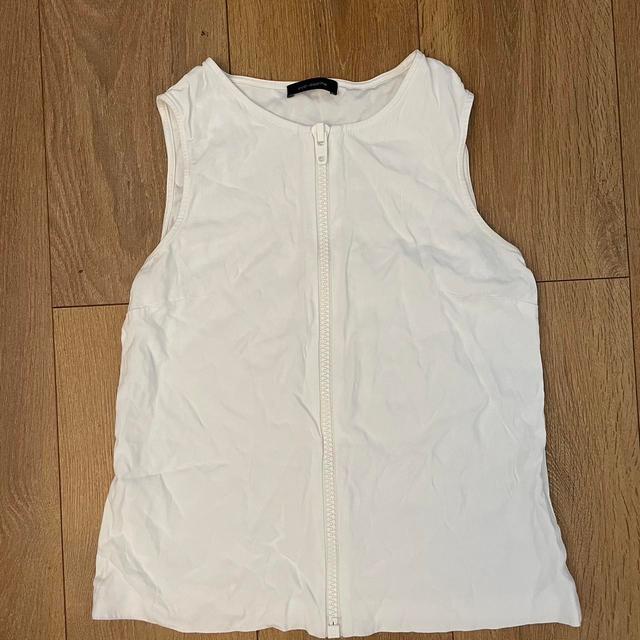 Cop Copine Women's Vest - White - 10 on Productcaster.