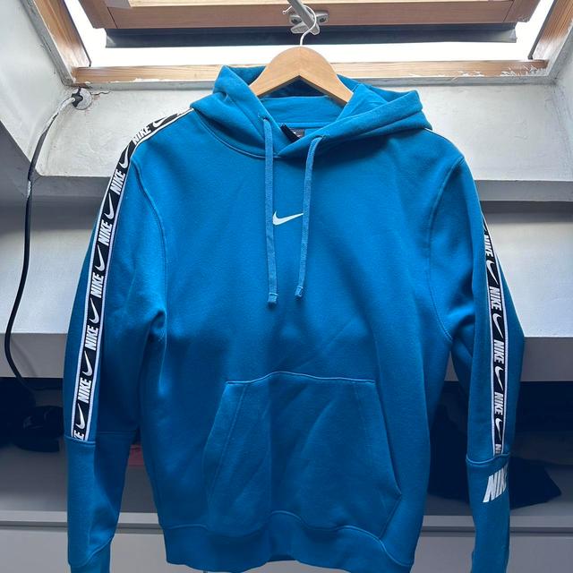 Nike Men's Hoodie - Blue - XS on Productcaster.