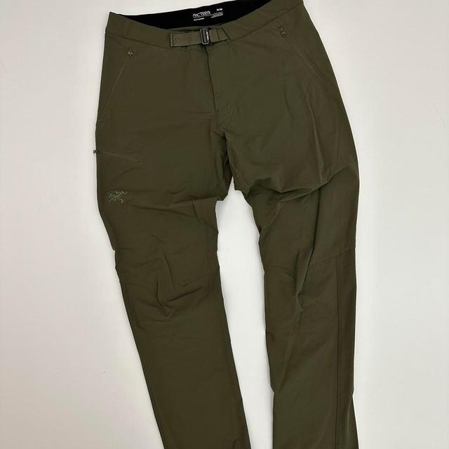 Arc'teryx Men's Trousers - Khaki/Green - M on Productcaster.